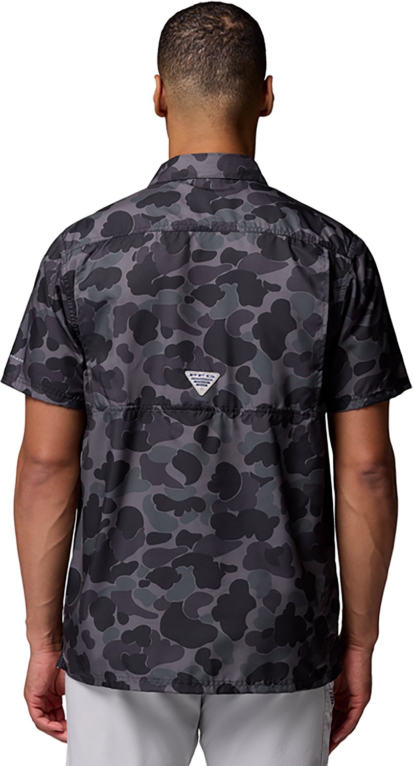 Columbia Sportswear Men's University of Georgia Collegiate PFG Super Slack Tide Camo Shirt - view number 2