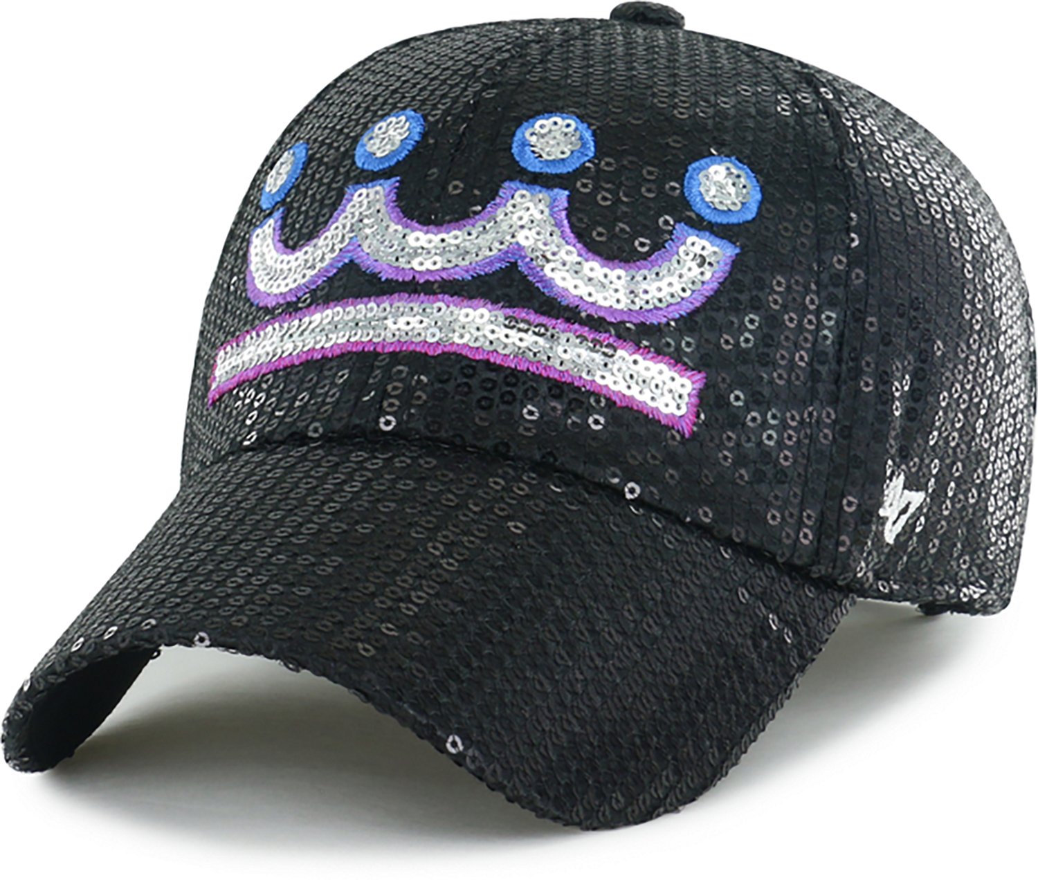 '47 Kansas City Royals Women's City Connect Dazzle Logo Clean Up Cap