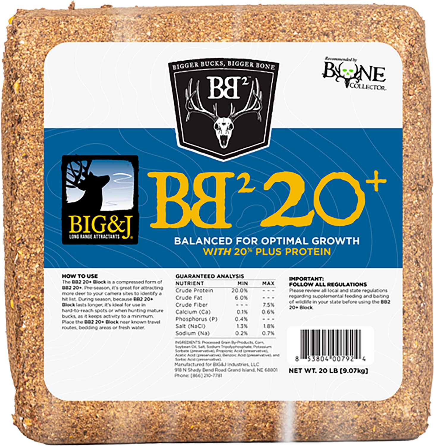 Big & J BB2 20+ 20lb Long Range Attractant