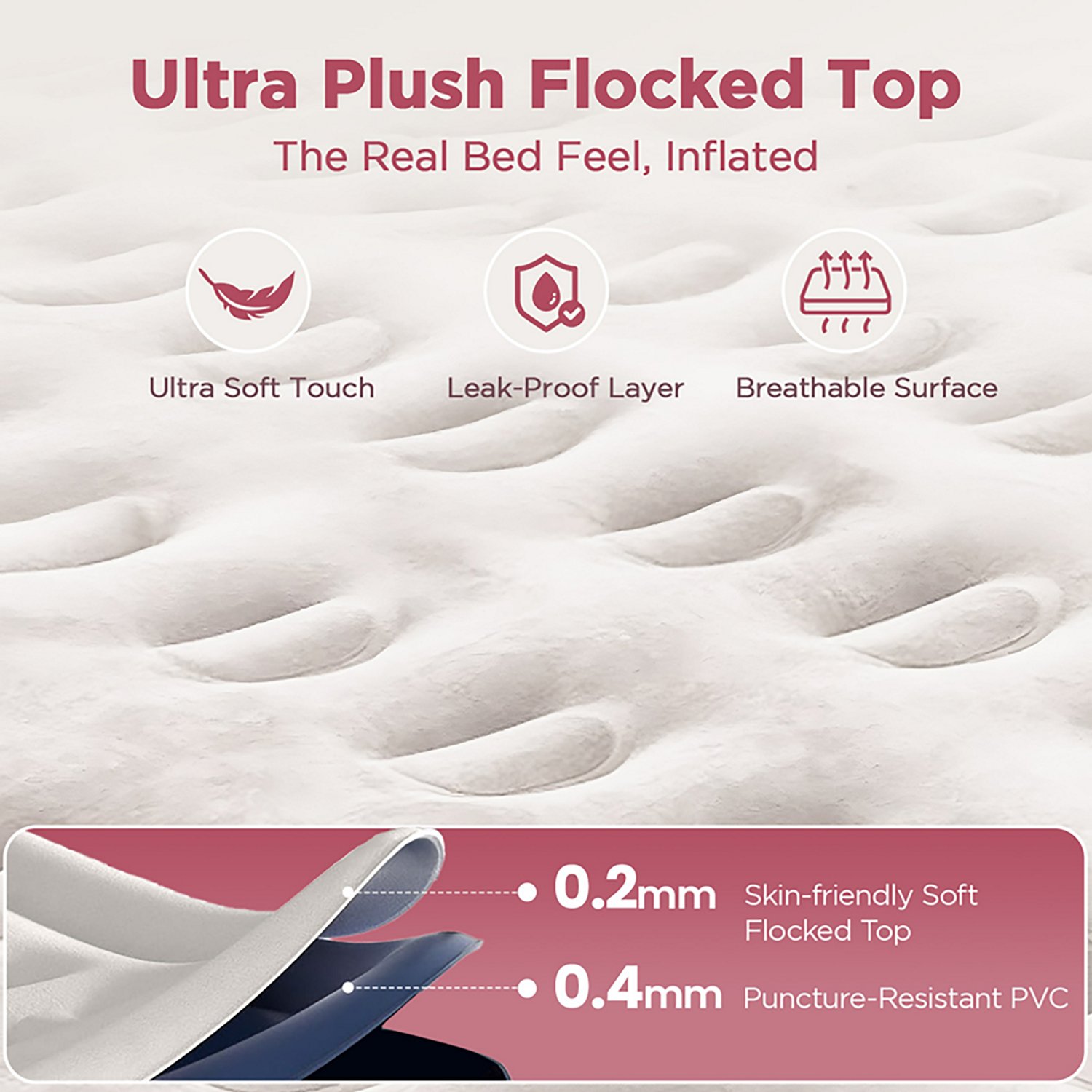 Cherimor 18 in. King Airbed with Built‑In Pump - view number 8