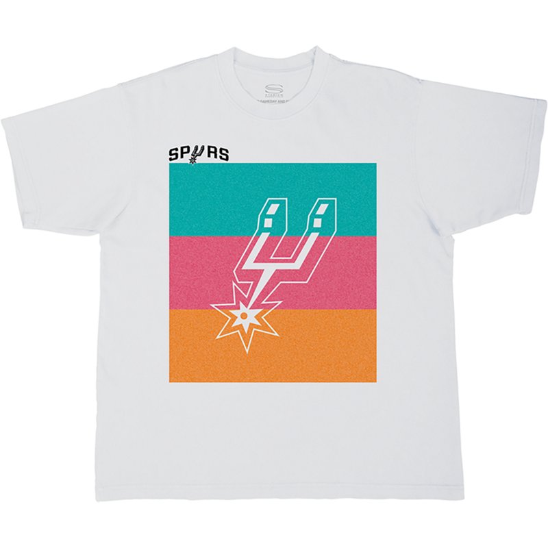 Stadium Essentials Women's Spurs Faded Pop Urban Short Sleeve Tee