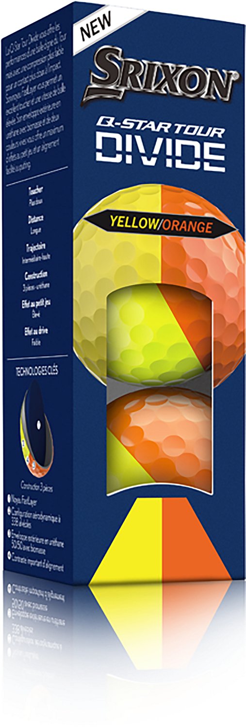 SRIXON Q-Star Tour Divide Golf Balls 6-Pack - view number 2