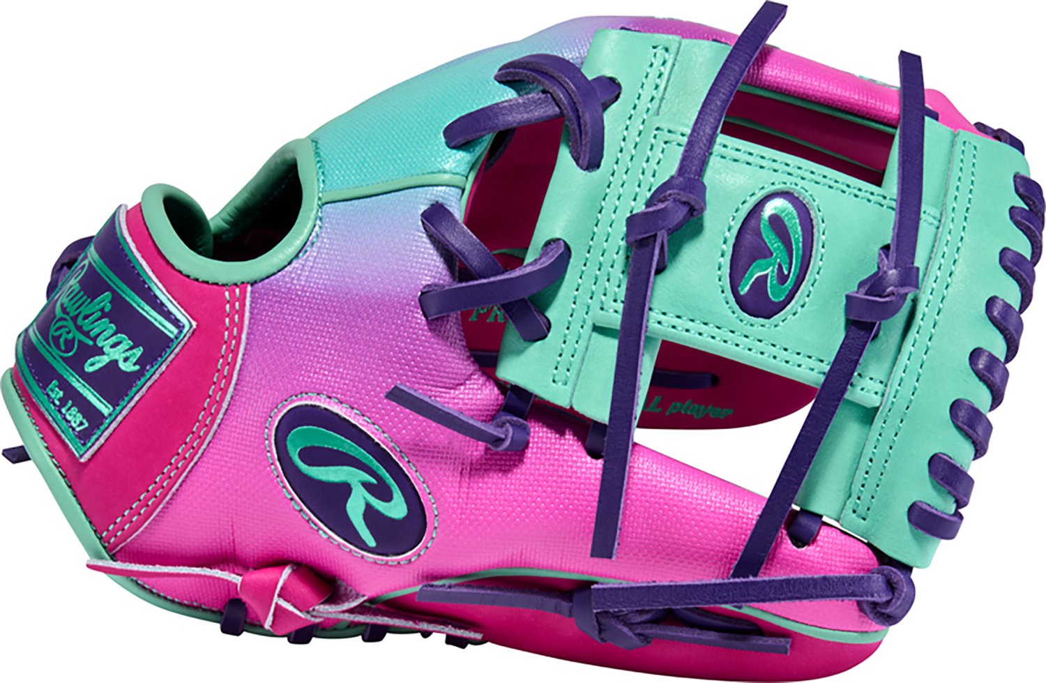 Rawlings 11.5 in Heart of the Hid Fun Burst 2.0 Fielding Glove - view number 4