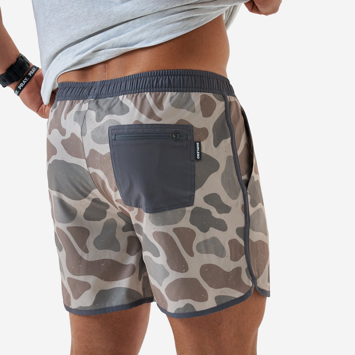 BURLEBO Men's Swim Trunks 6.25 in - view number 3