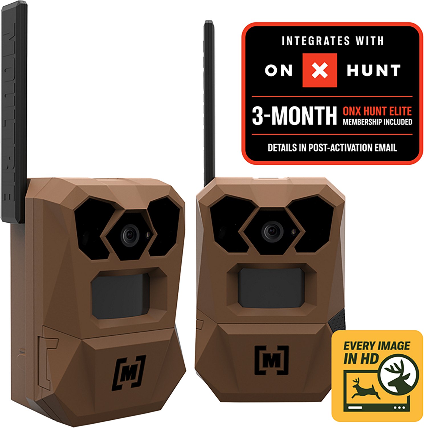 Moultrie Edge 4 Cellular Trail Camera 2-Pack