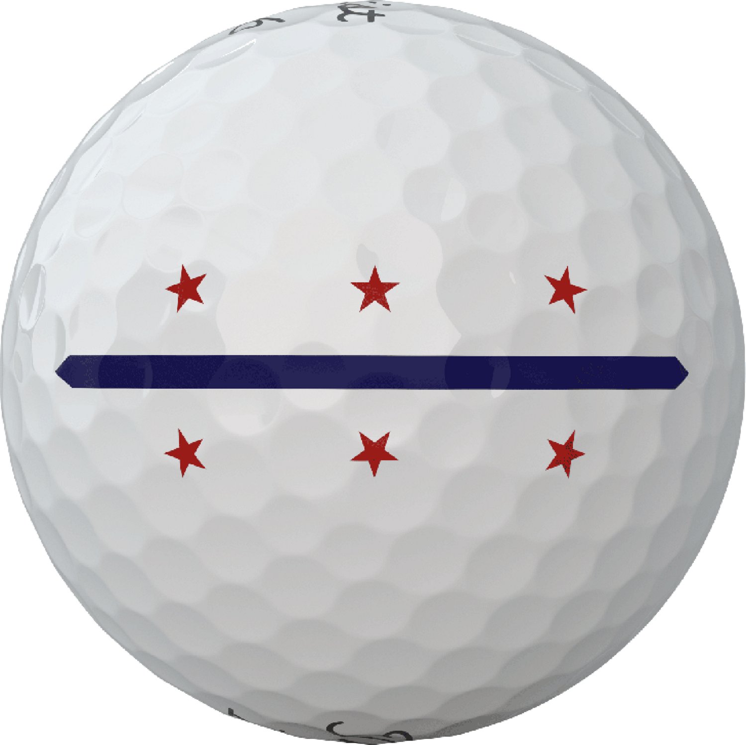 Titleist Pro V1 AIM Red, White, & Blue 1776 Golf Balls 12‑Pack - view number 4