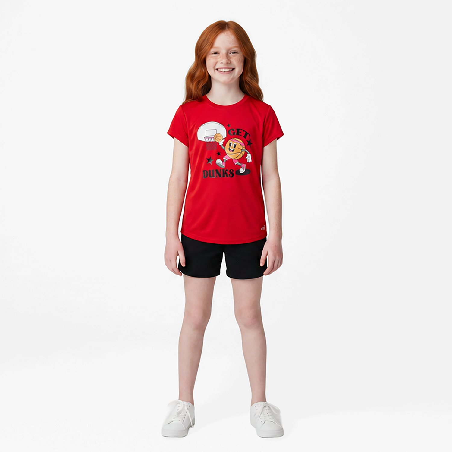 BCG Girls' Training Turbo Get Dunks Short Sleeve T-shirt - view number 2
