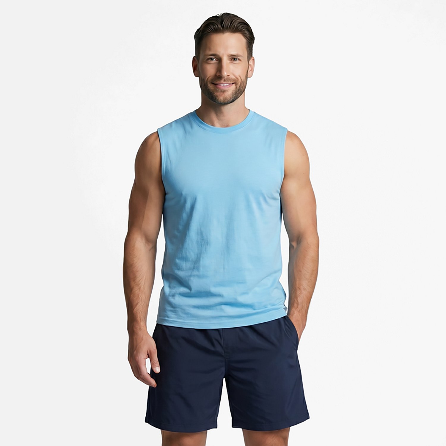 BCG Men's Cotton Muscle Tank Top - view number 2