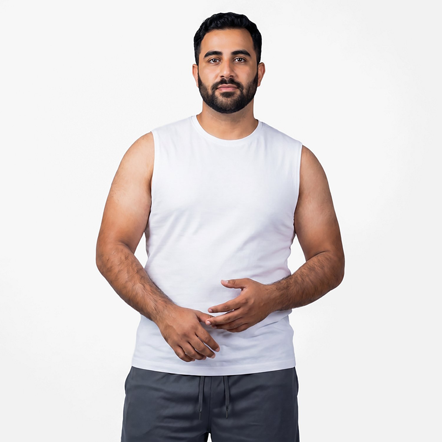 BCG Men's Cotton Muscle Tank Top - view number 2