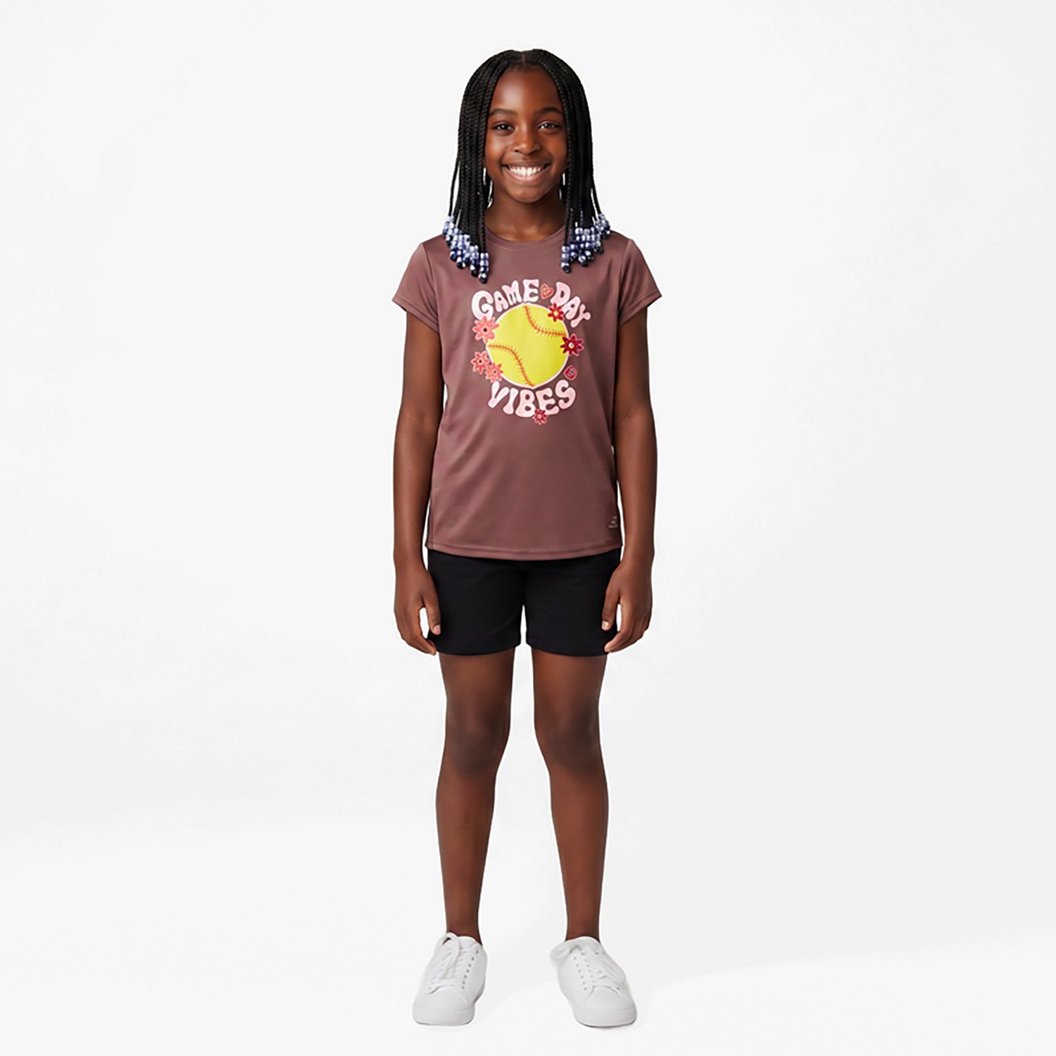 BCG Girls' Training Turbo Softball Vibe T-shirt - view number 2