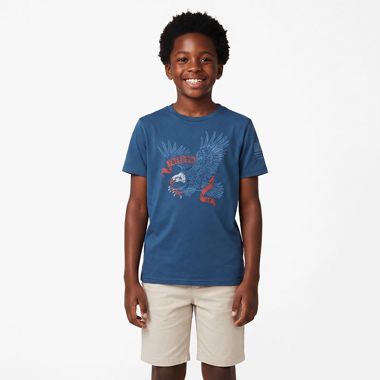 Under Armour Boys' Freedom Eagle Short Sleeve T-shirt - view number 2