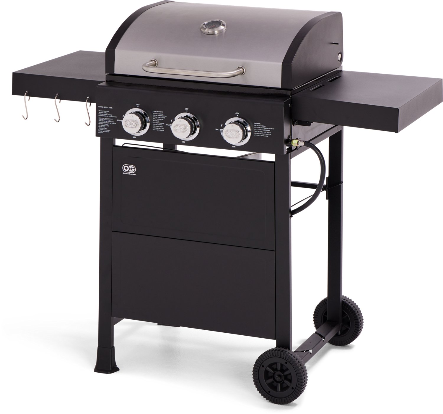 Outdoor Gourmet 3-Burner Liquid Propane Grill - view number 2