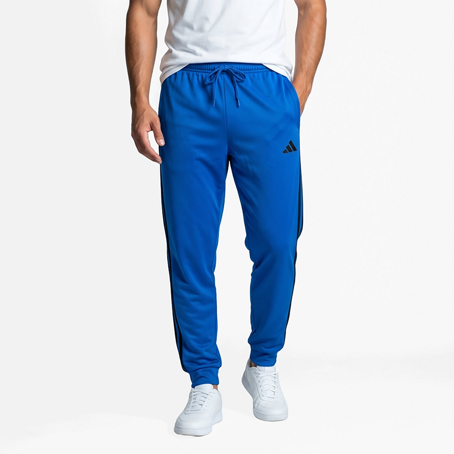 adidas Men's 3-Stripes Tricot Sportswear Tapered Track Pants