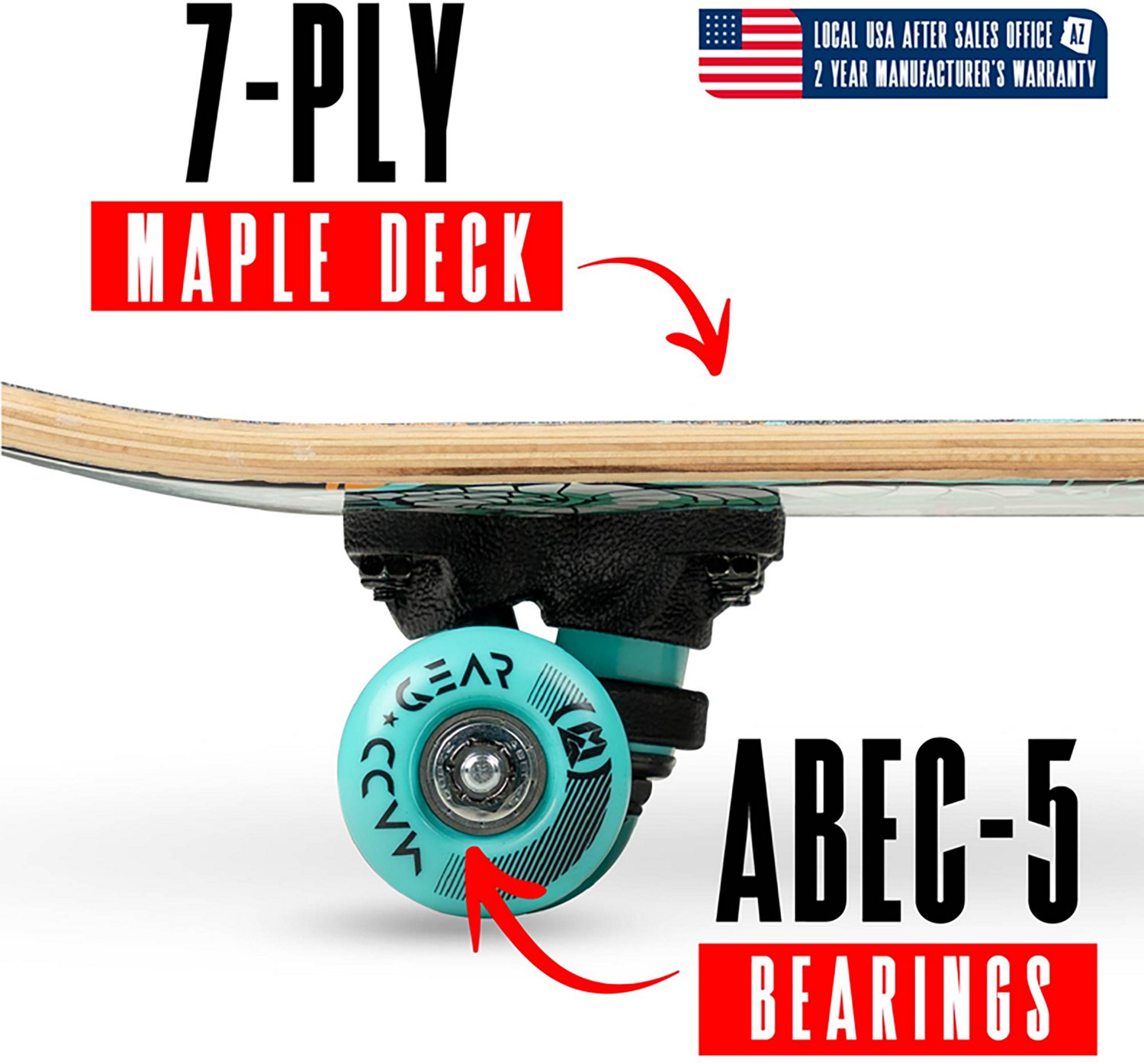Madd Gear Mini Cruiser Locker 22 in Skateboard - view number 3