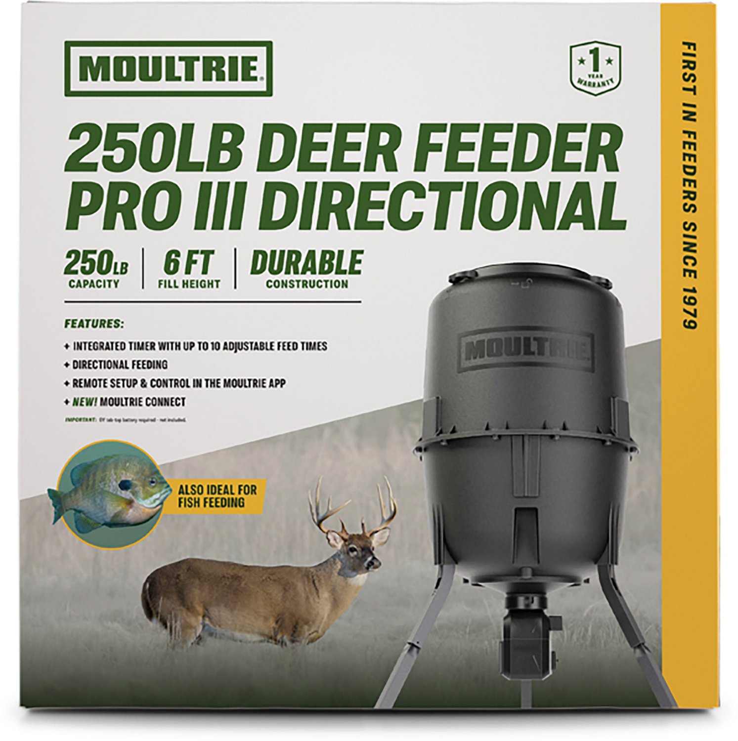 Moultrie 250 lb Deer Feeder Pro III Directional - view number 5