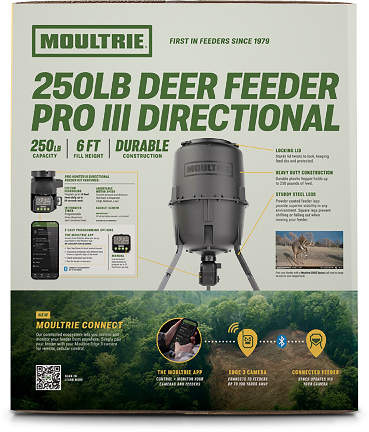 Moultrie 250 lb Deer Feeder Pro III Directional - view number 6
