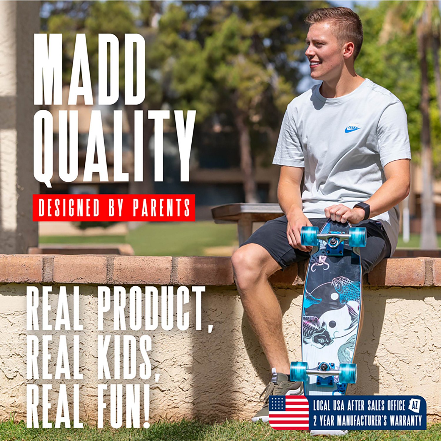 Madd Gear Compact Cruiser 28 in Skateboard - view number 7