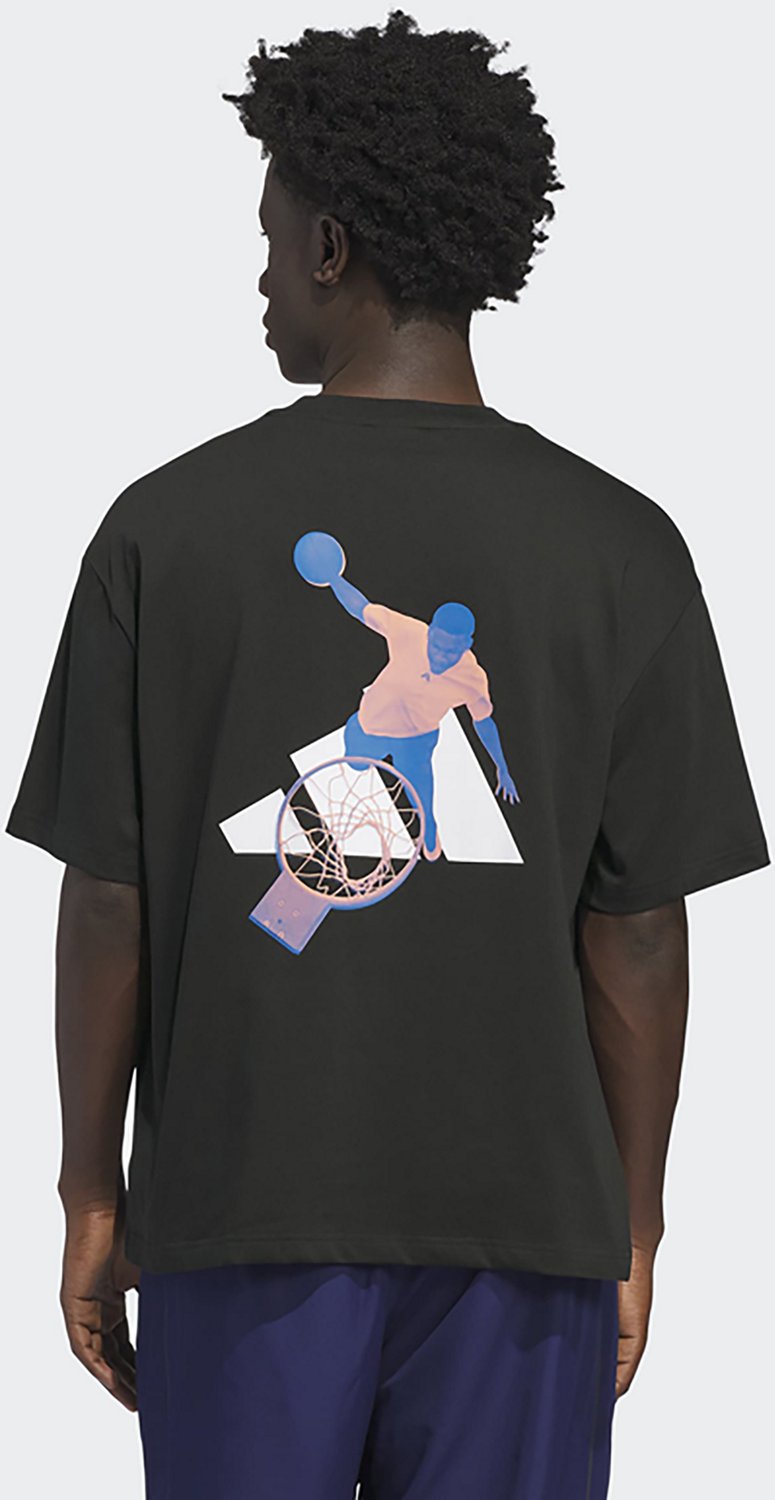 adidas Men's Anthony Edwards Photo Short Sleeve T-shirt - view number 2