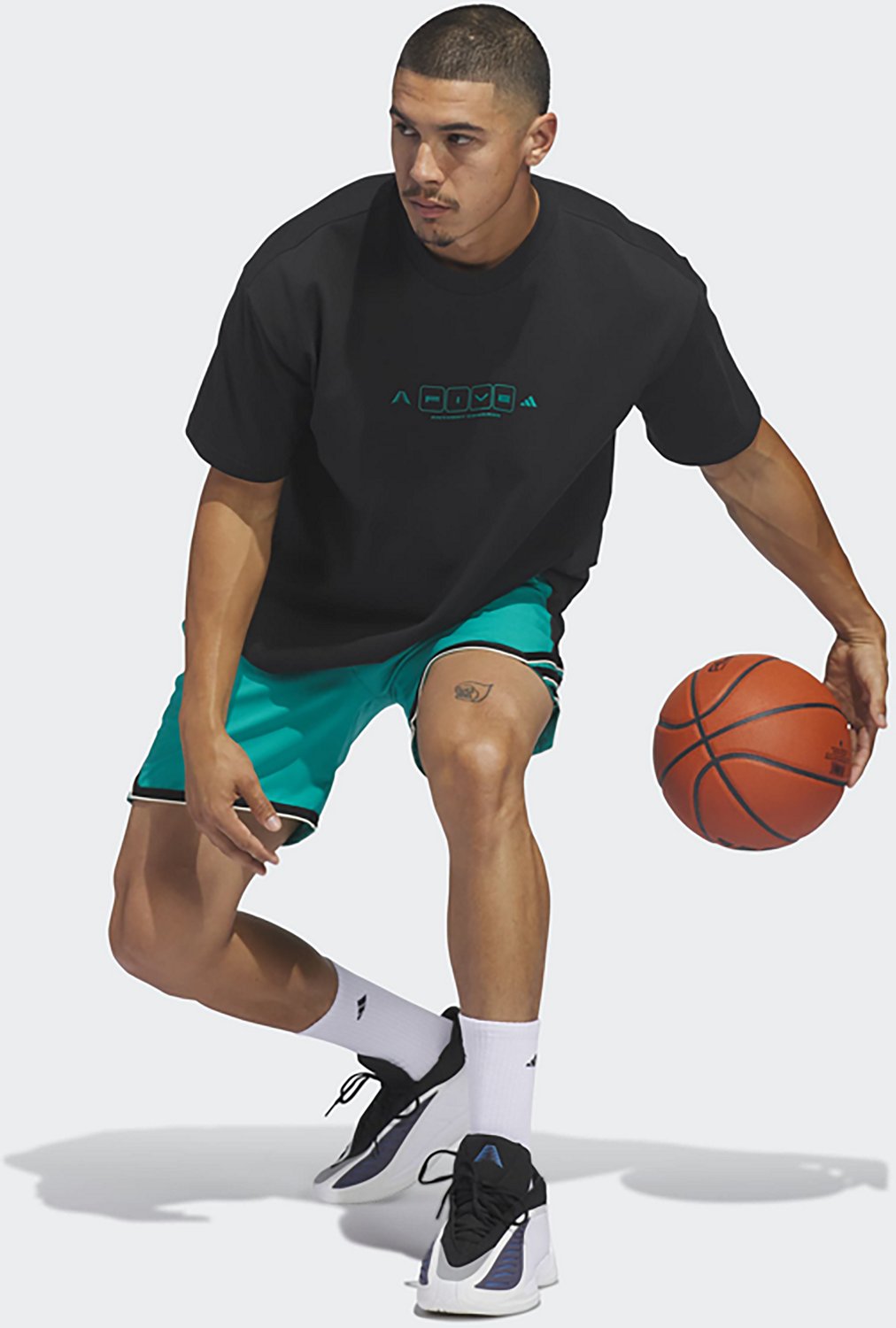 adidas Men's Anthony Edwards World Of 5 Short Sleeve T-shirt - view number 5