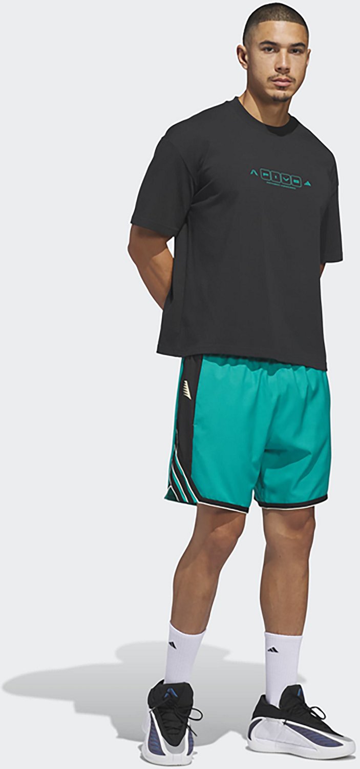 adidas Men's Anthony Edwards World Of 5 Short Sleeve T-shirt - view number 6