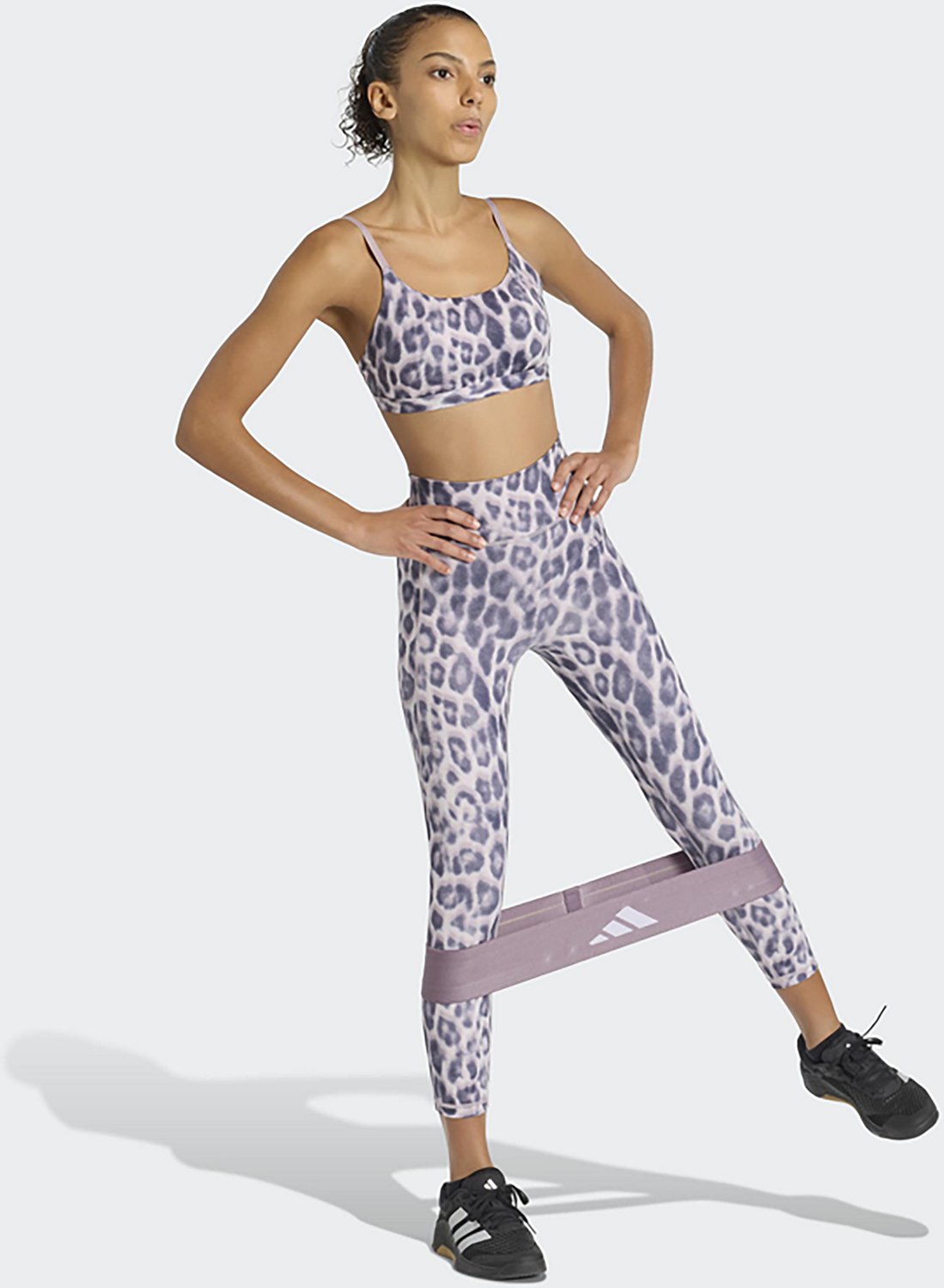 adidas Women's Optime AOP Low Support Sports Bra - view number 5