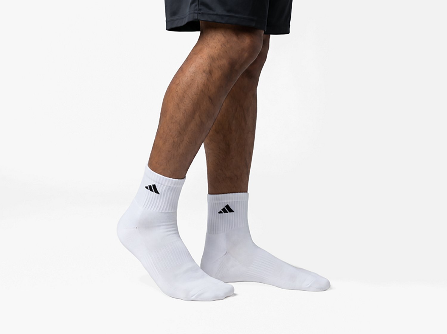 adidas Men's climalite Quarter Socks 6 Pack - view number 8