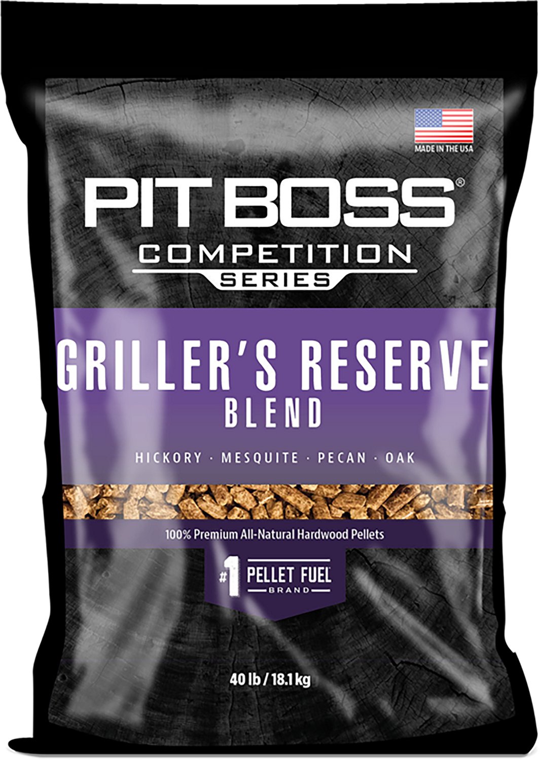 Pit Boss Competition Series Griller's Reserve 40 lb. BBQ Hardwood Pellets