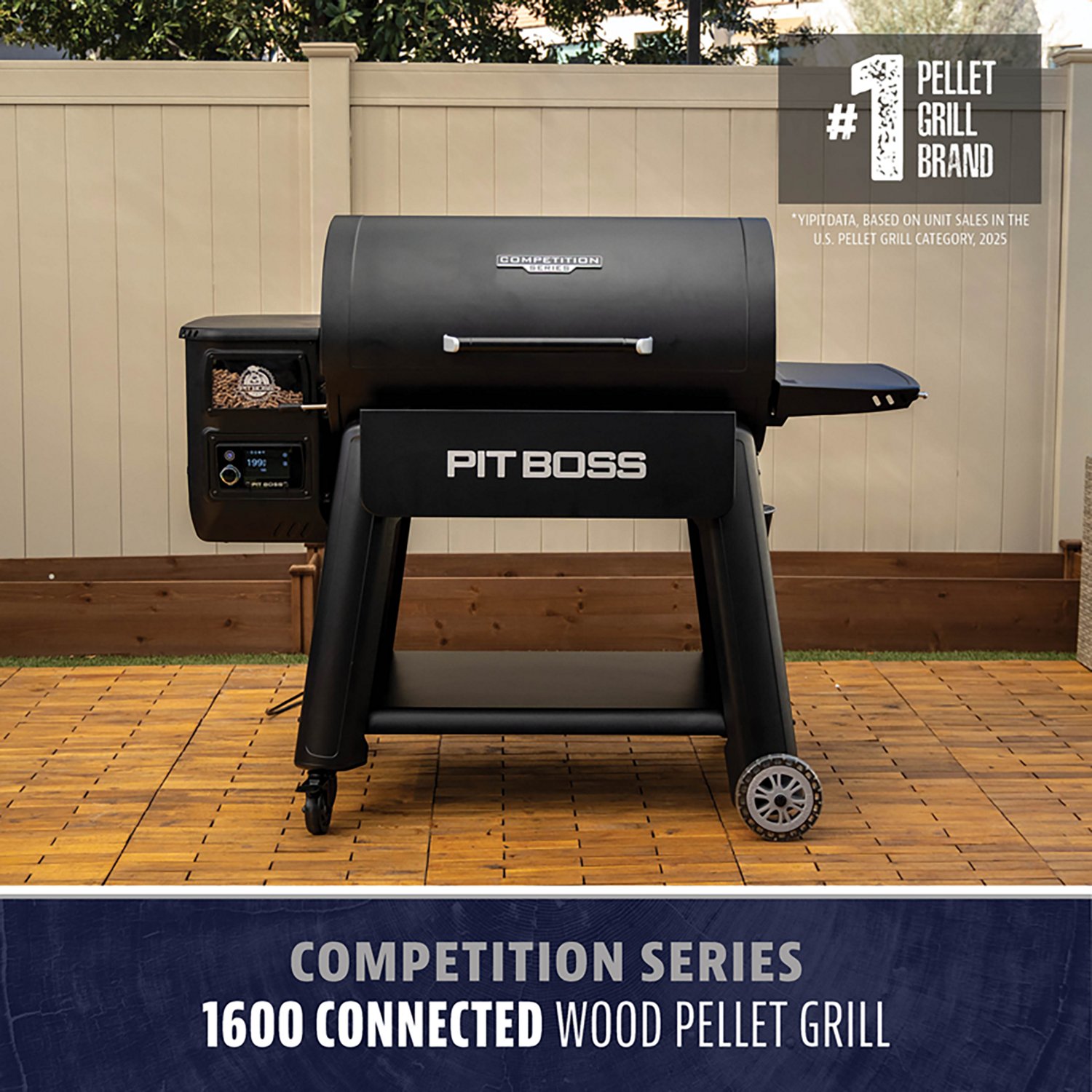 Pit Boss 1600 Competition Series Roll Top Pellet Grill - view number 2