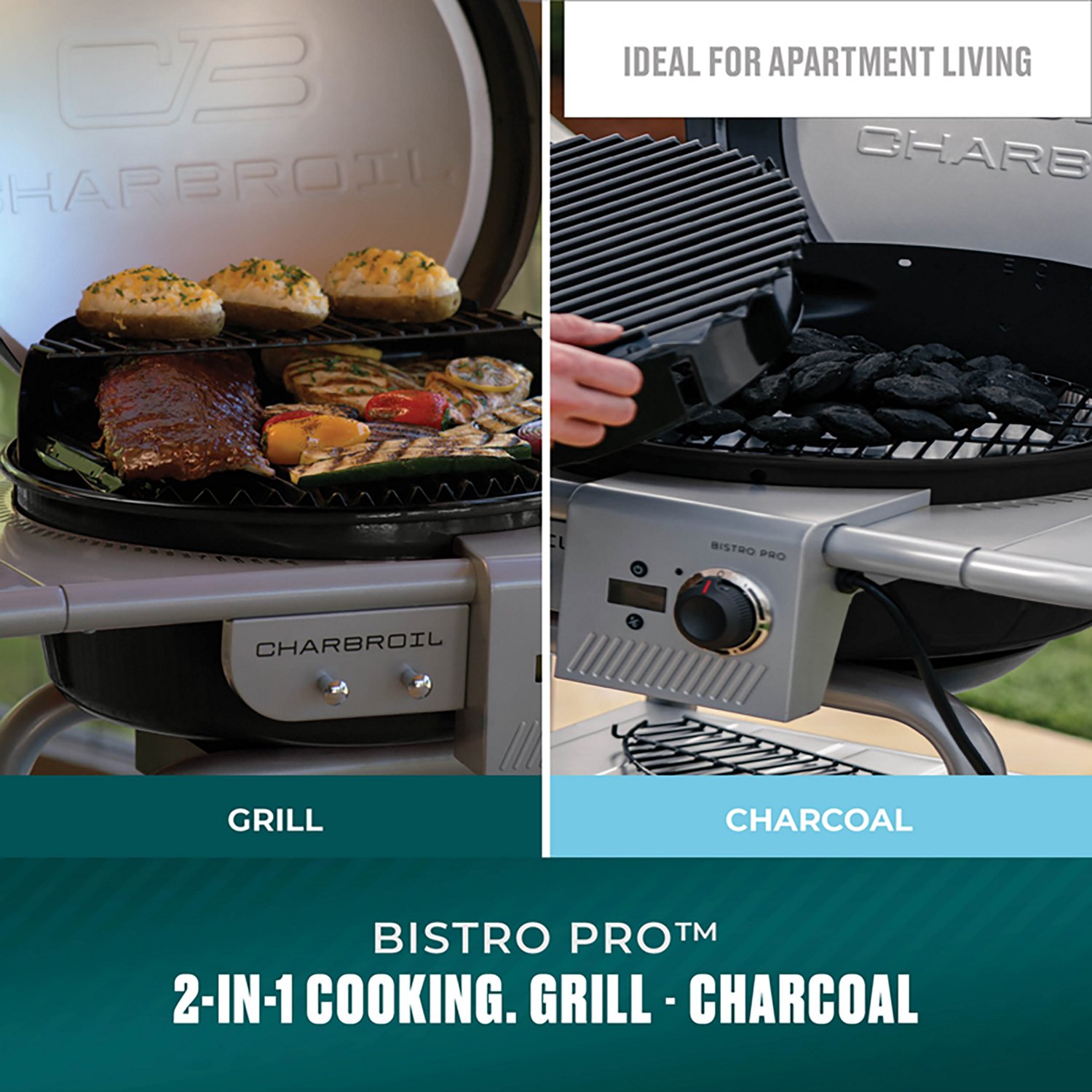 Chabroil Bistro Pro™ Electric Grill + Charcoal Mode - view number 3