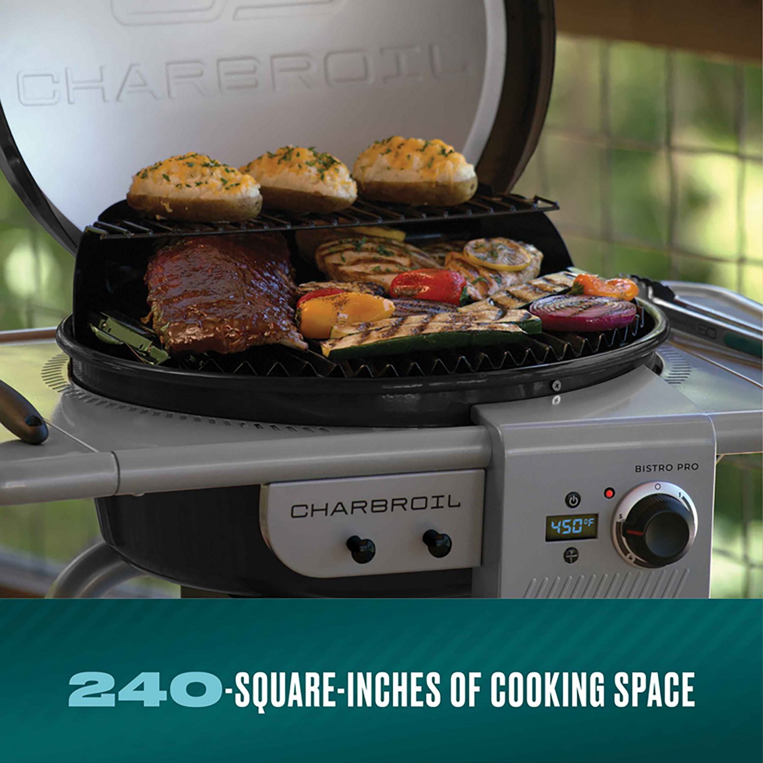 Chabroil Bistro Pro™ Electric Grill + Charcoal Mode - view number 4