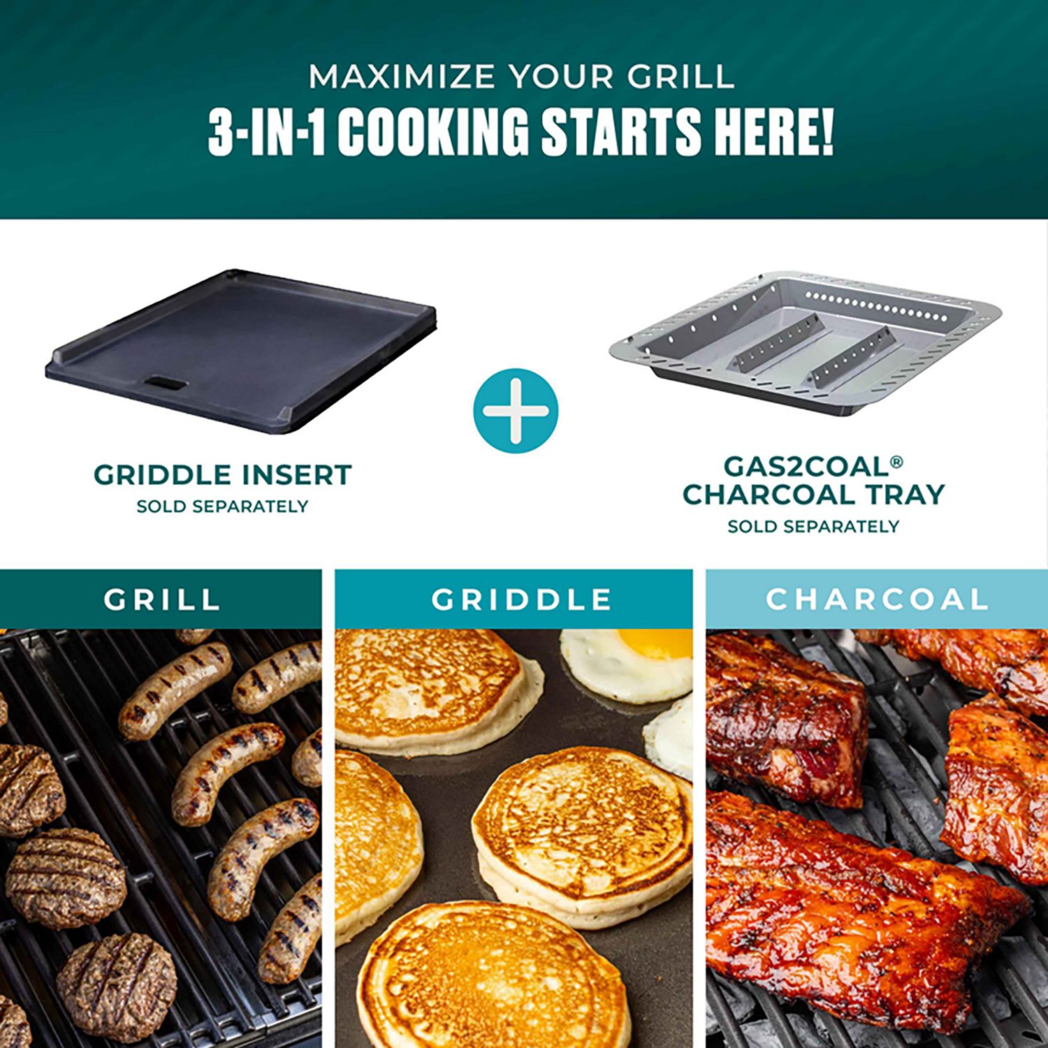 Charbroil Performance Series™ FlavorMax™ 4 Burner Gas Grill Cabinet with Side Burner Black Stainless - view number 3