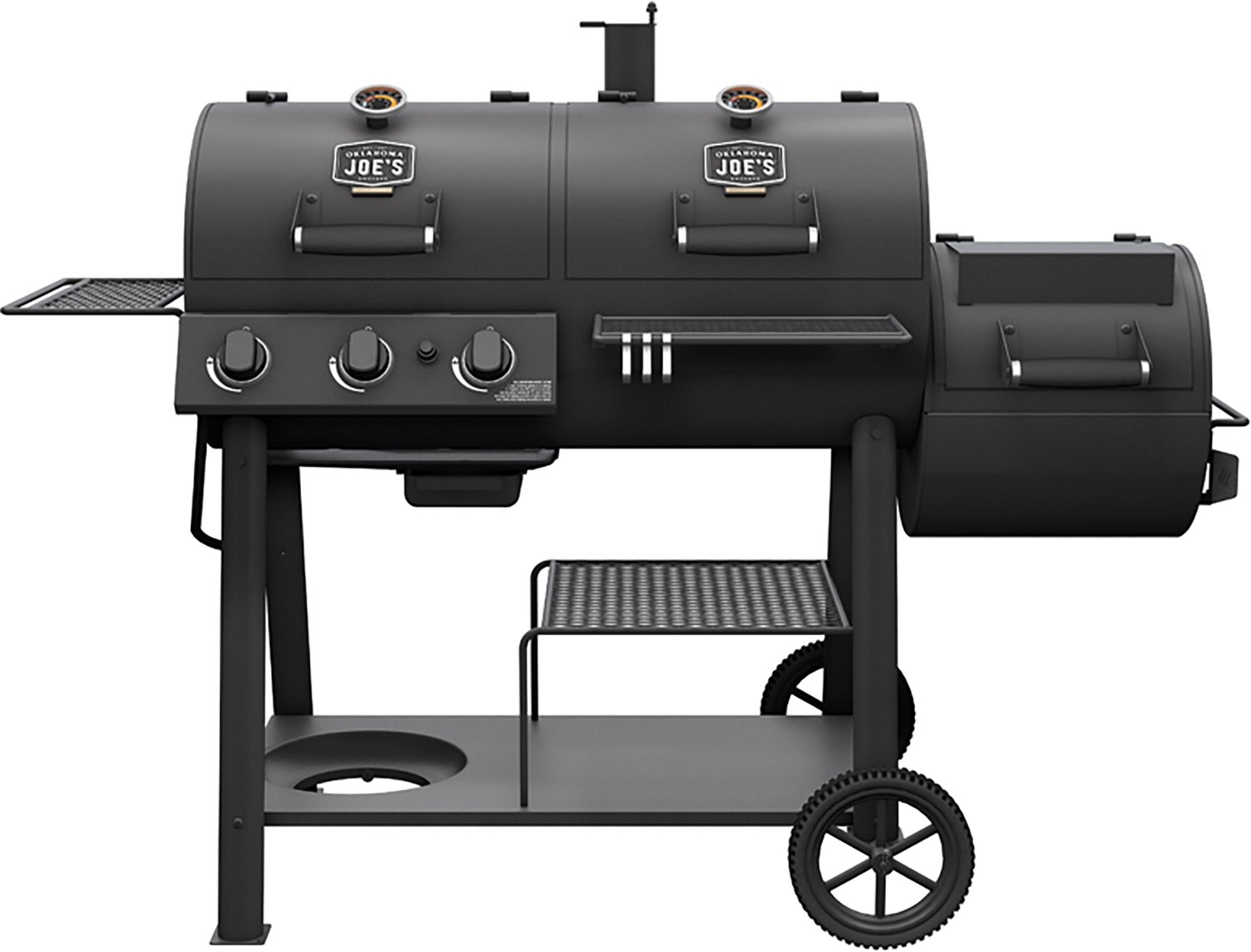 Oklahoma Joe's Canyon Combo Gas Charcoal Grill and Smoker