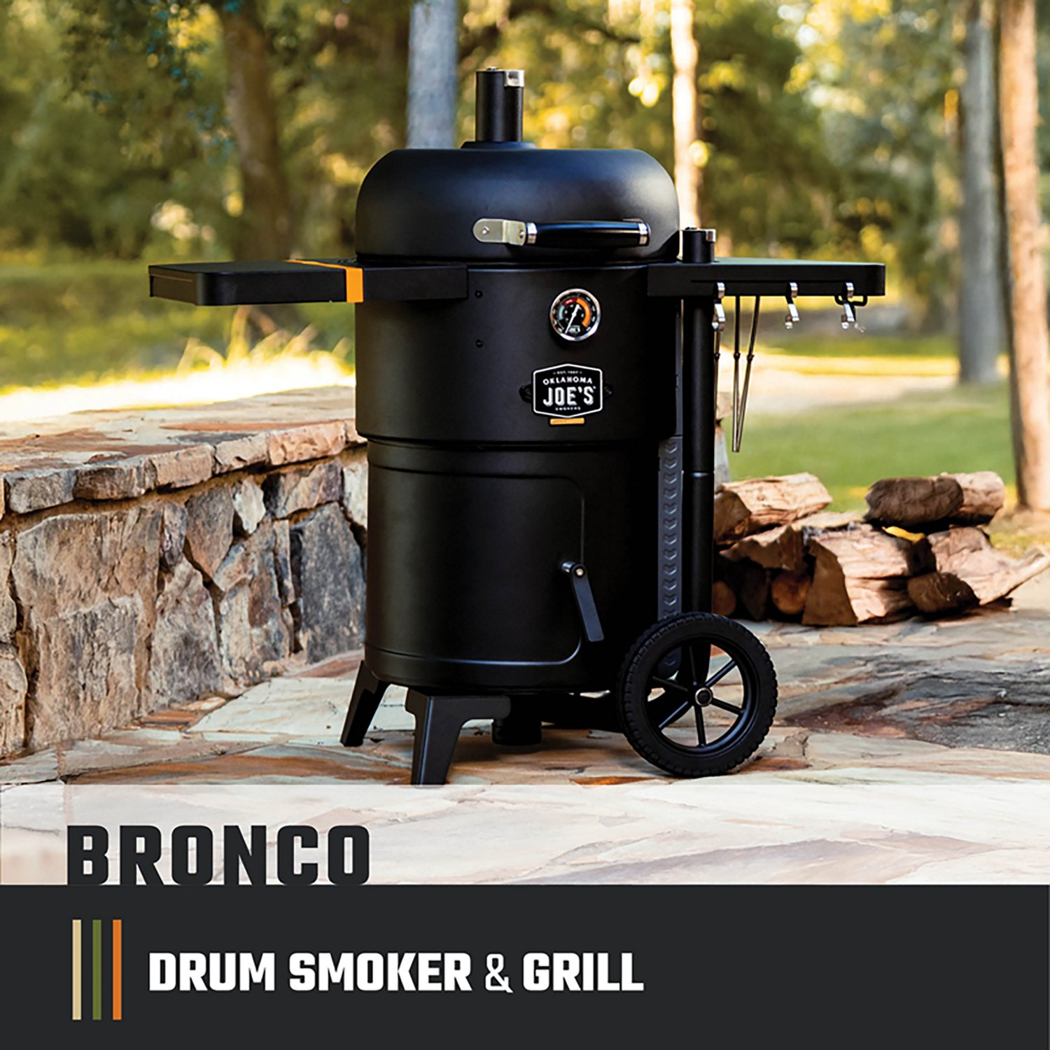 Oklahoma Joe's Bronco Drum Smoker & Grill                                                                                        - view number 2