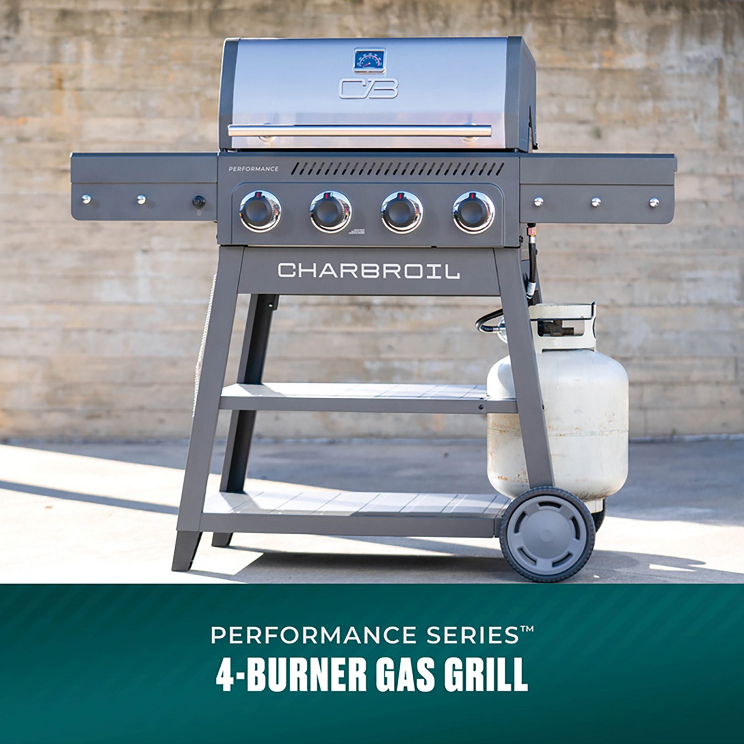 Charbroil Performance Series™ FlavorMax™ 4 Burner Cart Gas Grill - view number 2
