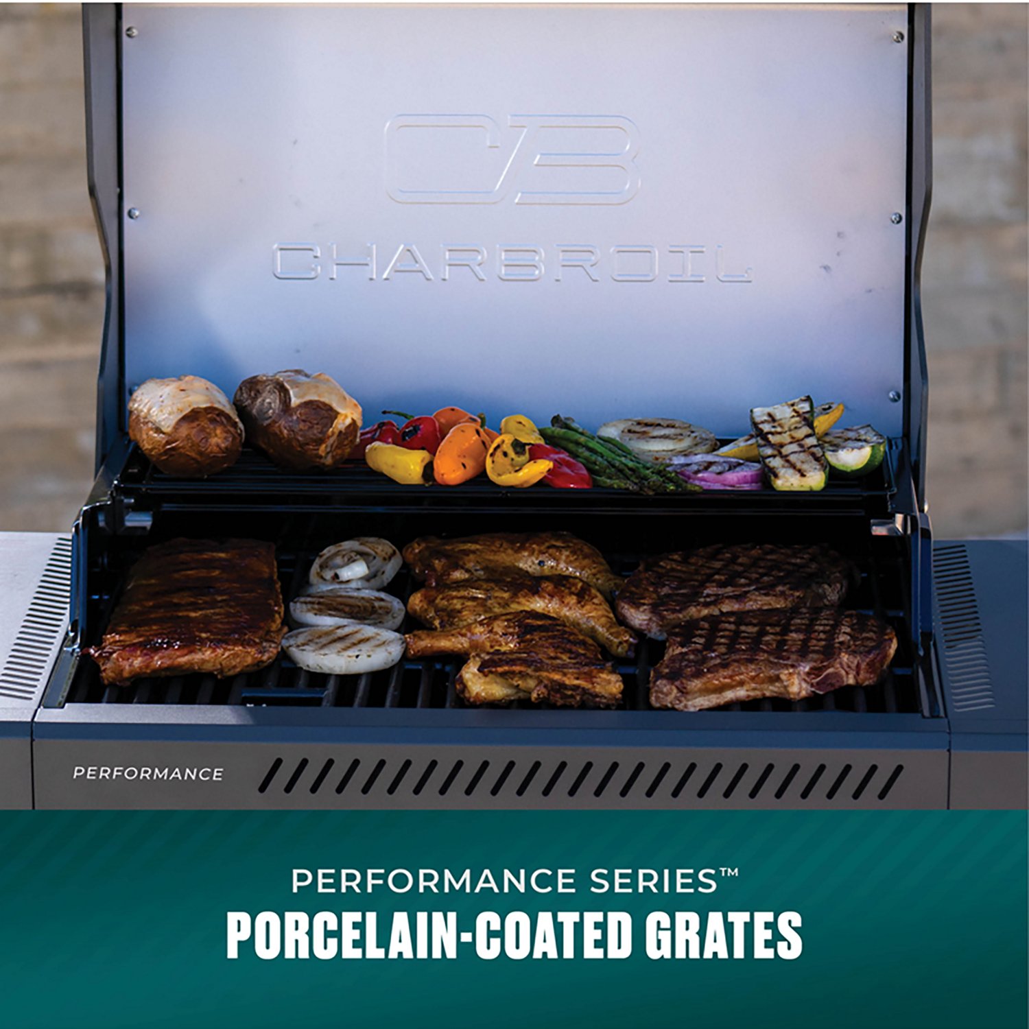 Charbroil Performance Series™ FlavorMax™ 4 Burner Cart Gas Grill - view number 7