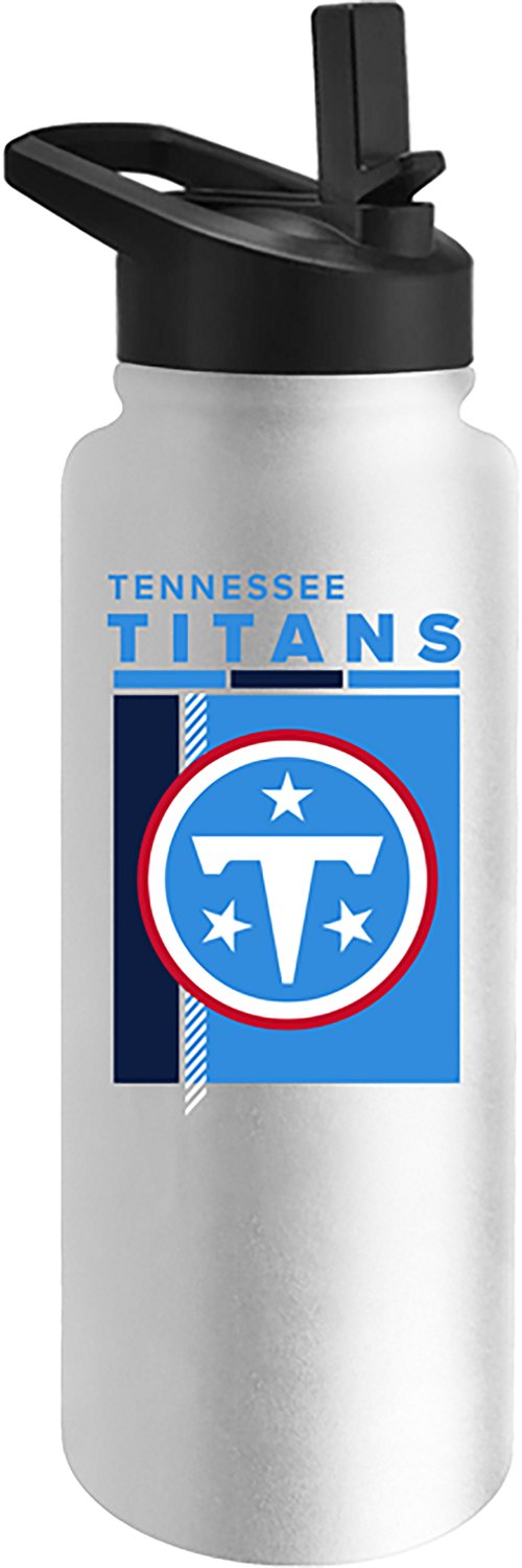 Logo Brands Tennessee Titans Alternate Poster 34 oz Quencher Bottle - view number 2