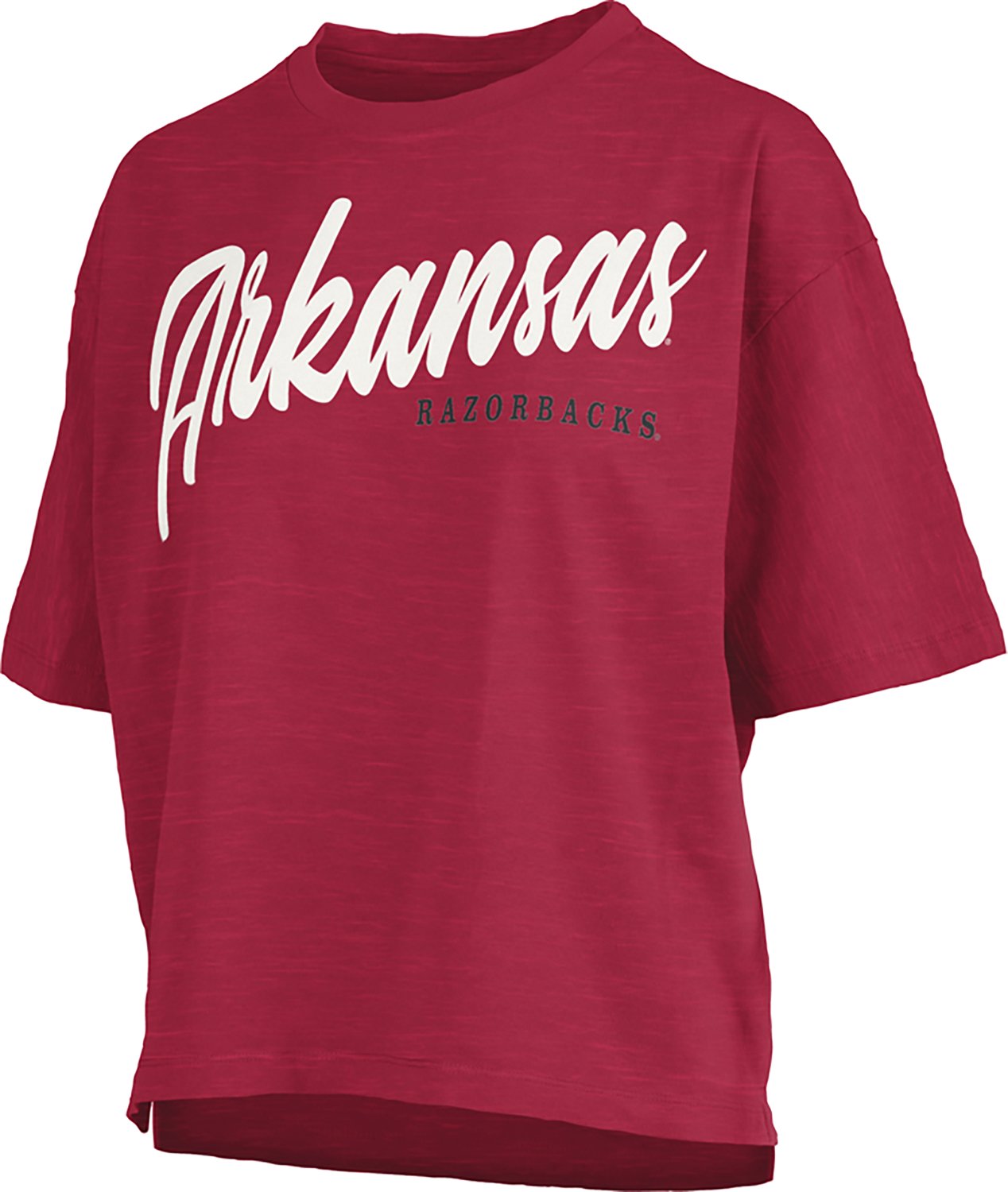 Pressbox Women's Arkansas Hometeam Motley Crew Short Sleeve Tee