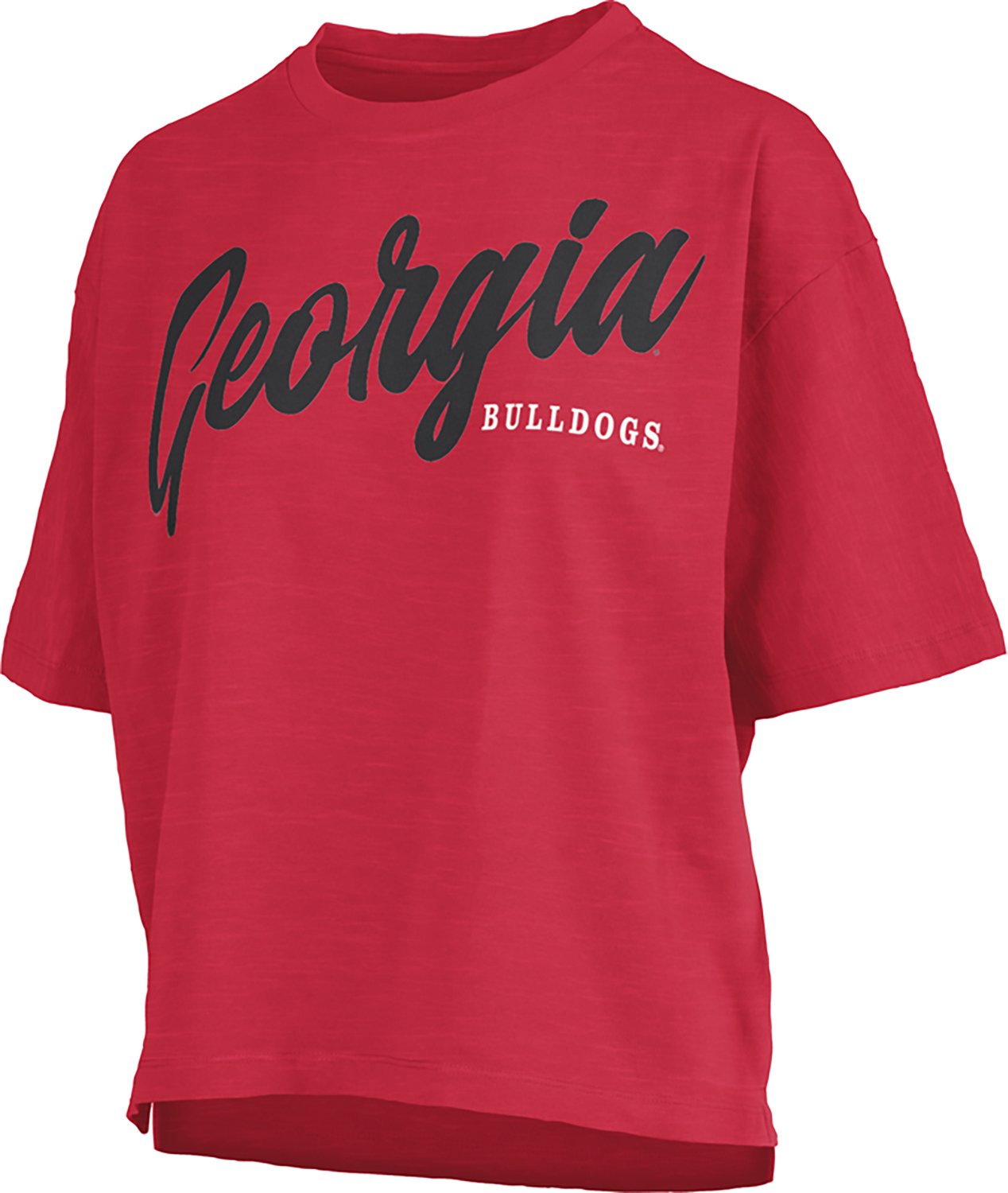 Pressbox Women's Georgia Hometeam Motley Crew Short Sleeve Tee
