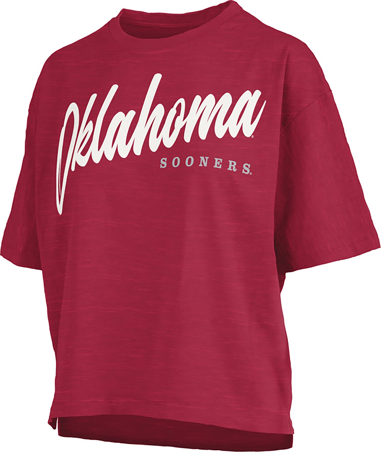 Pressbox Oklahoma Hometeam Women's Motley Crew Short Sleeve T-shirt