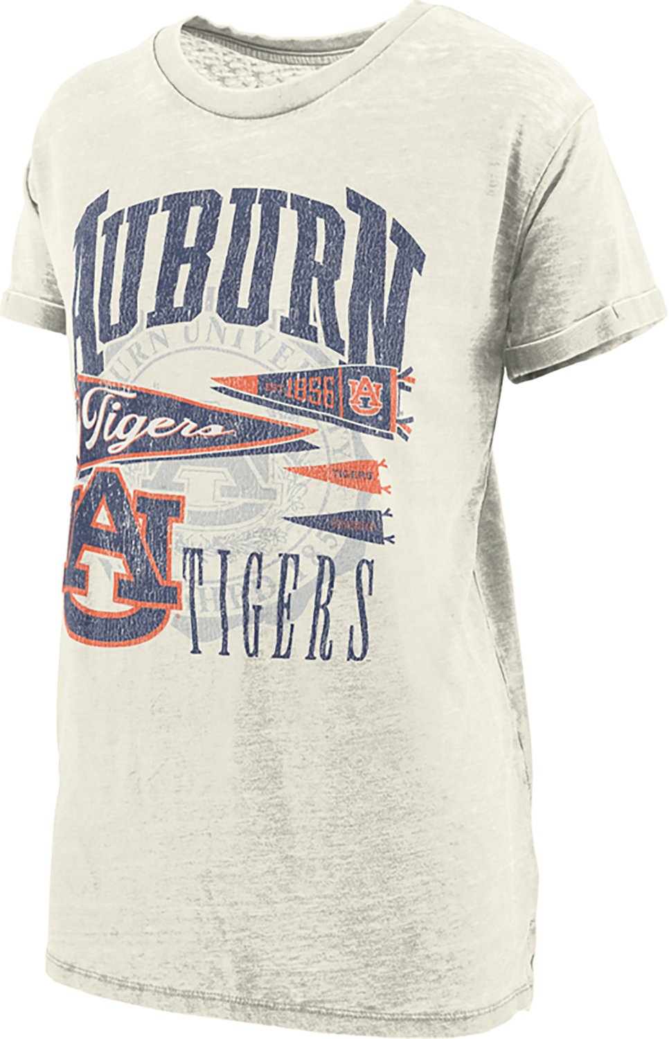 Pressbox Women's Auburn Rusky Boyfriend Short Sleeve Tee