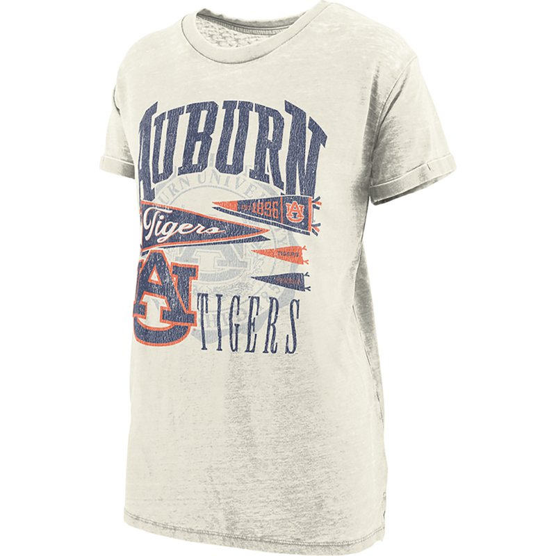 Pressbox Women's Auburn Rusky Boyfriend Short Sleeve Tee