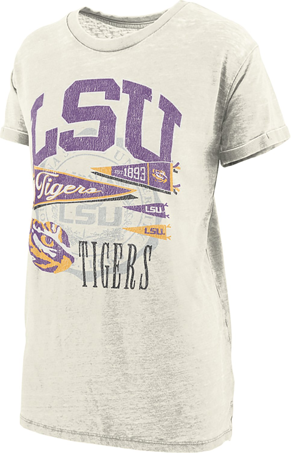 Pressbox Women's LSU Rusky Boyfriend Short Sleeve T-shirt - view number 2