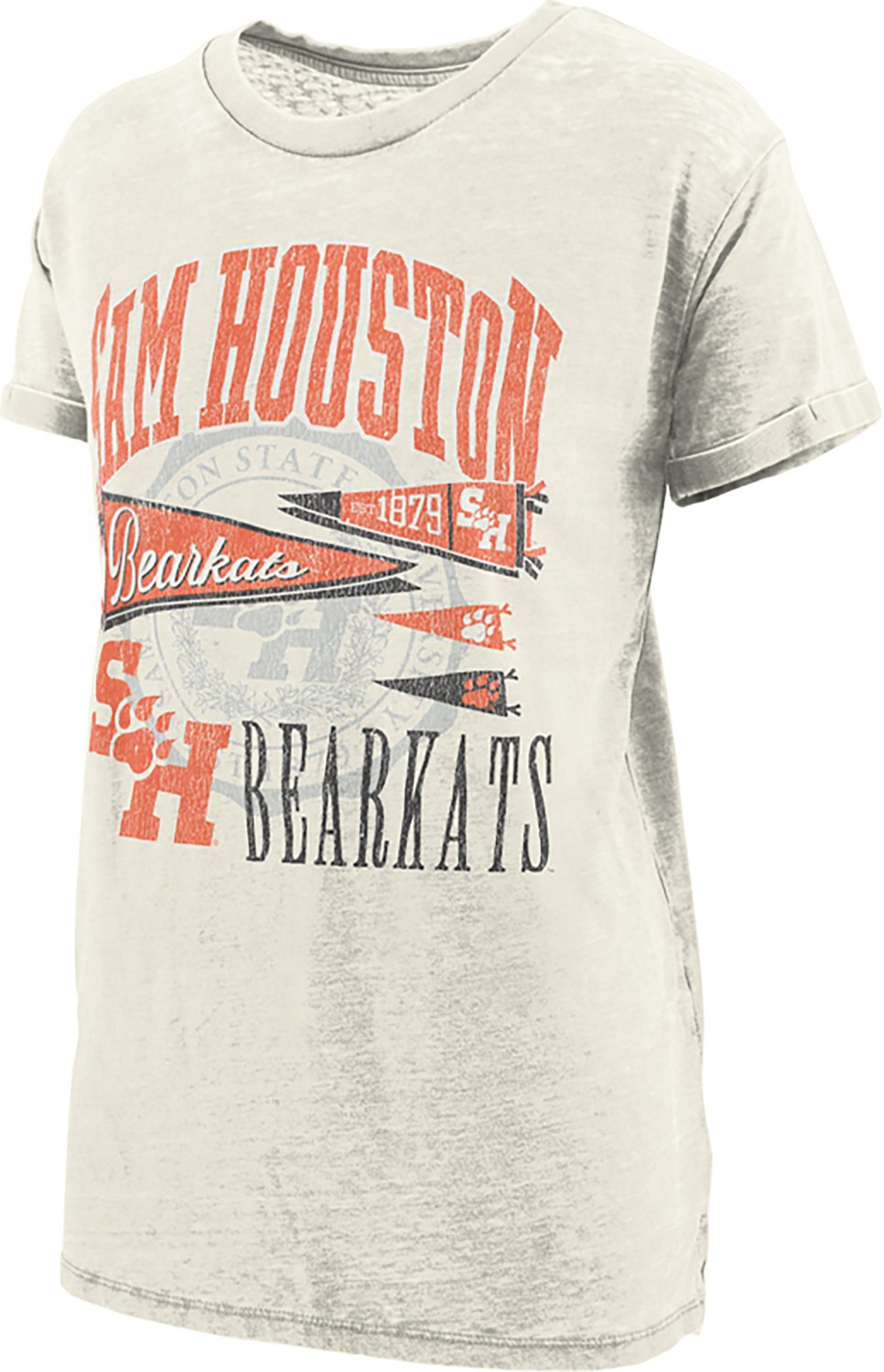 Pressbox Women's Sam Houston State Rusky Boyfriend Short Sleeve T-shirt - view number 2