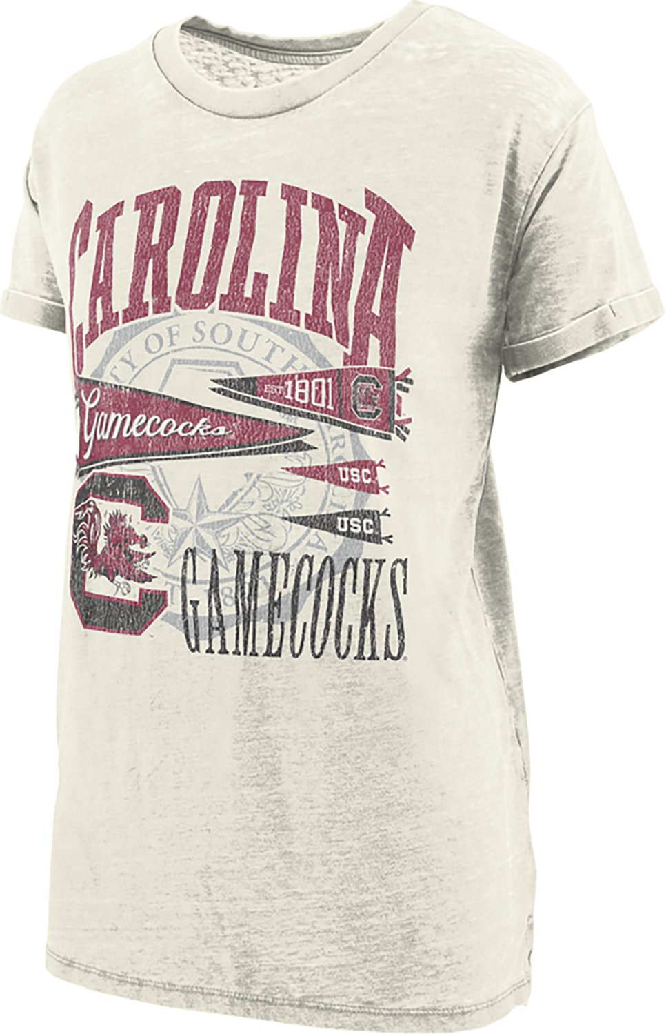 Pressbox Women's South Carolina Rusky Boyfriend Short Sleeve T-shirt - view number 2