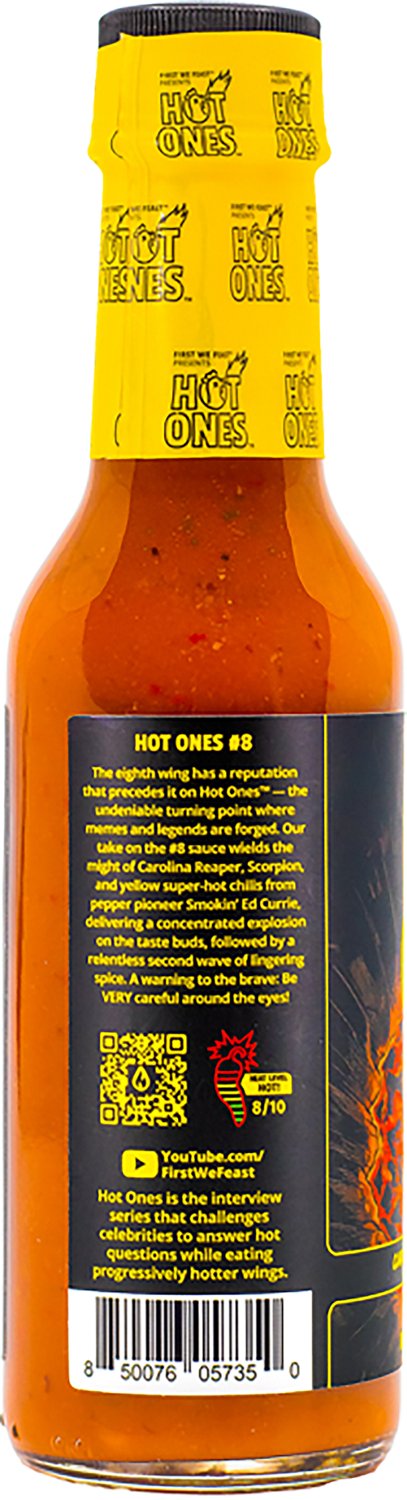 Hot Ones #8 Careful Around the Eyes 5 fl oz Hot Sauce