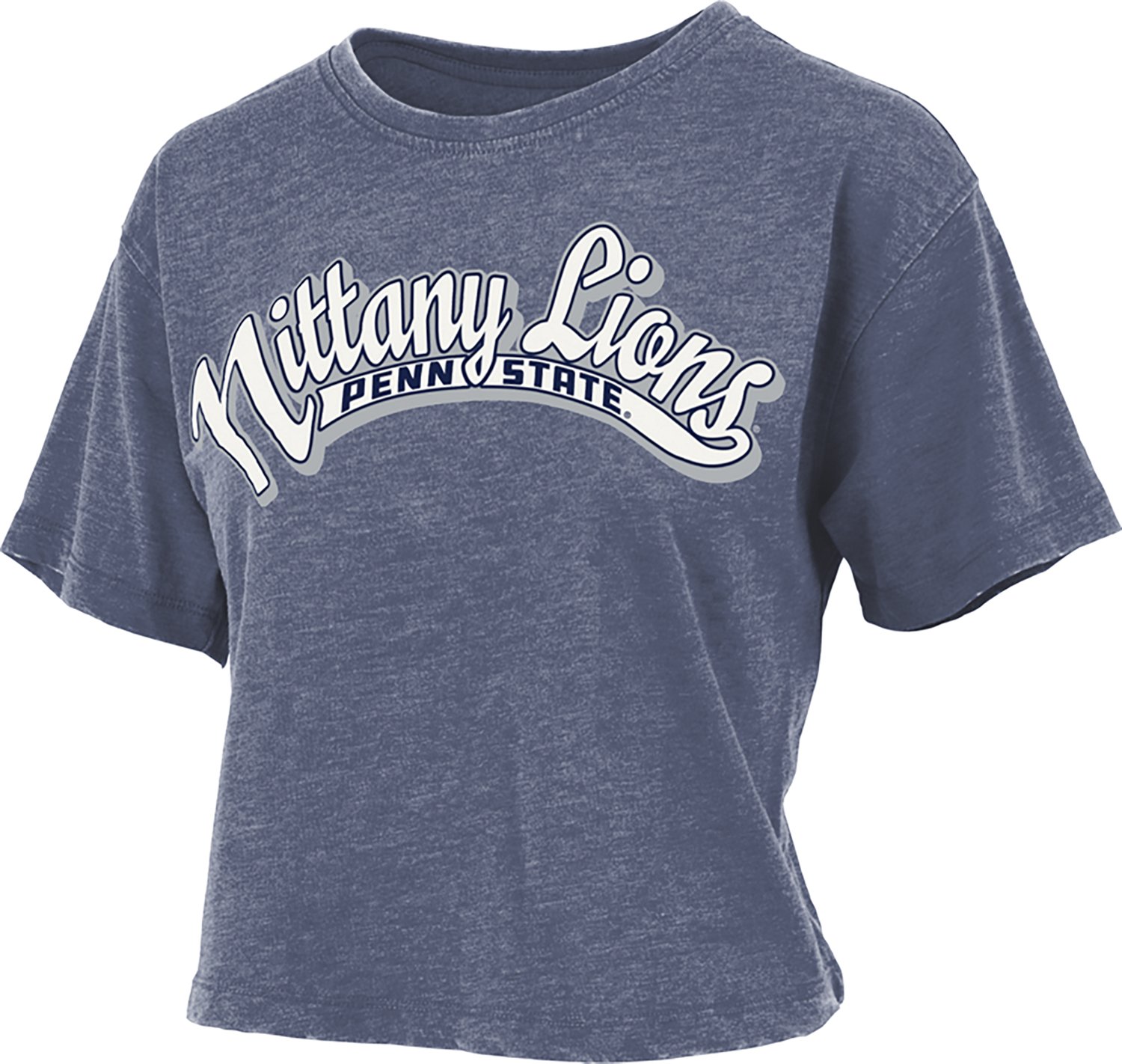 Pressbox Women's Penn State Mikaela Vintage Crop Short Sleeve T-shirt - view number 2