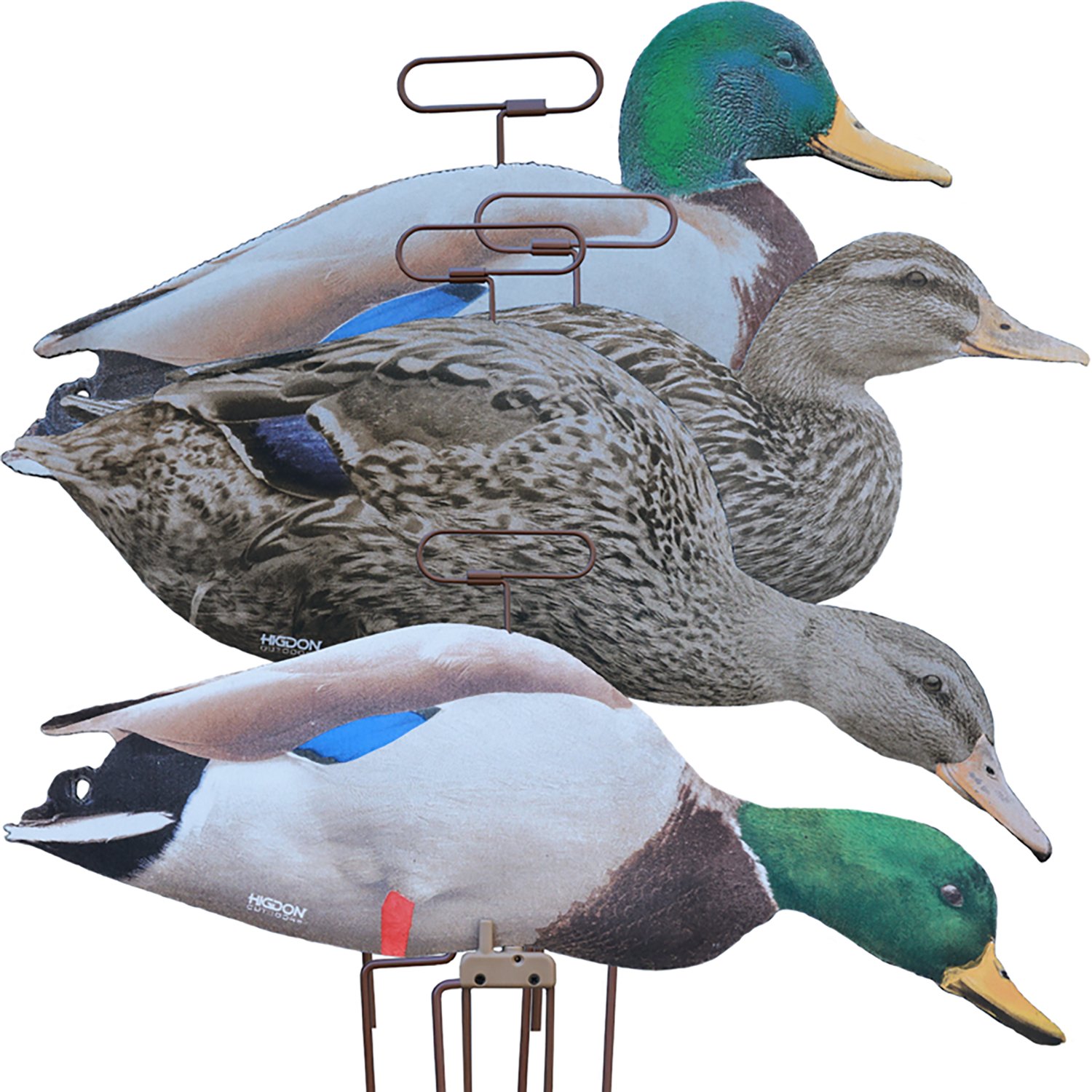 Higdon FLATS Mallard Duck Motion Silhouette Decoys 12-Pack - view number 3