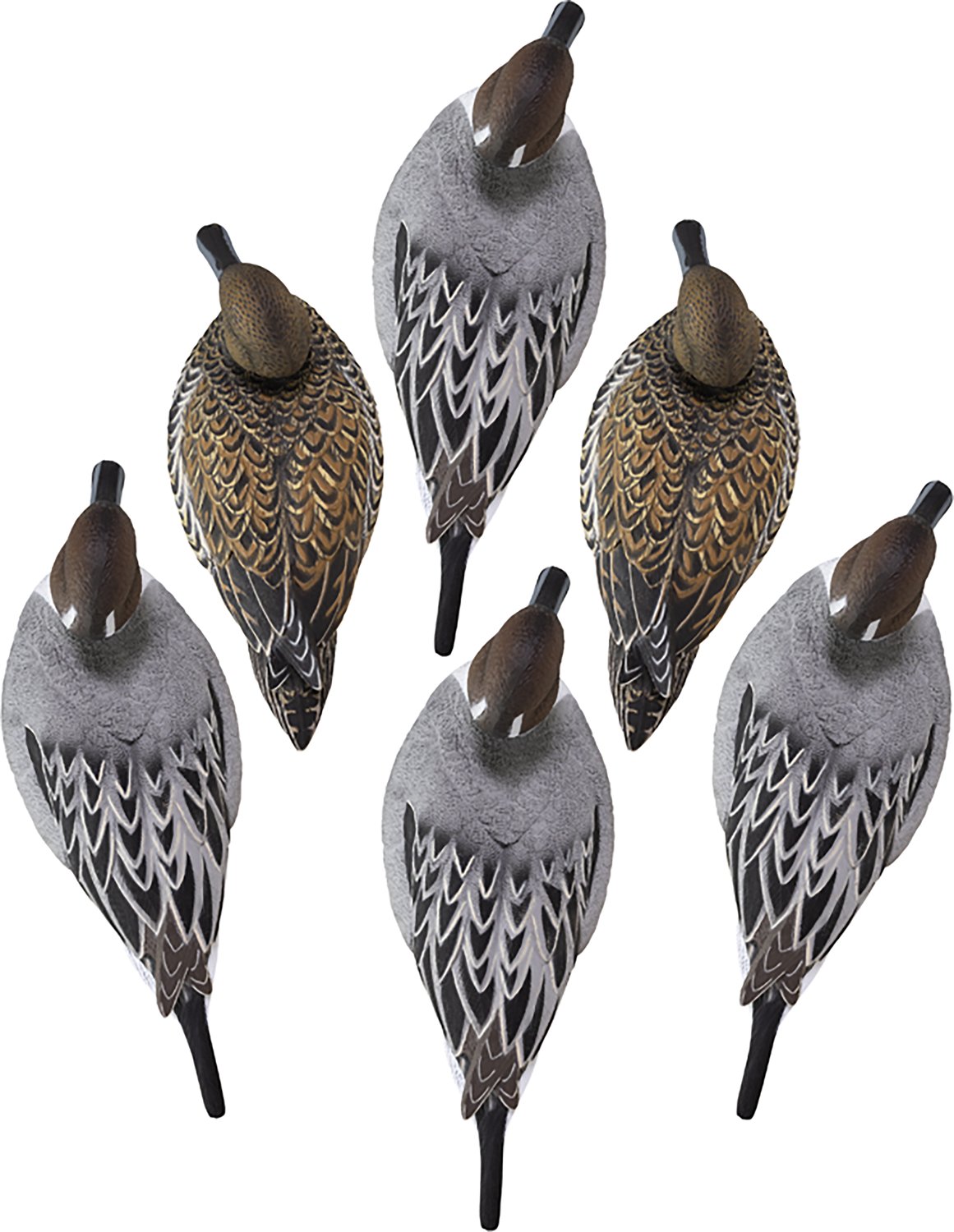 Higdon Legacy Series 3‑D Magnum Pintail Decoys 6‑Pack - view number 5