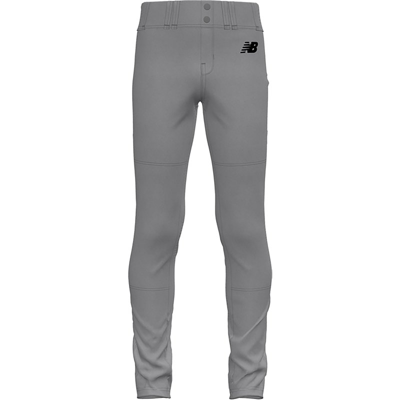 New Balance Kids' Youth Adversary 2 Pant Solid Tapered - Grey (Size L)