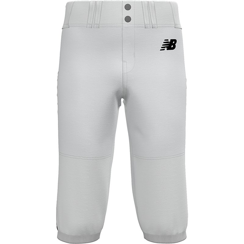 New Balance Kids' Youth Adversary 2 Knicker Piped Athletic - White/Black (Size XS)